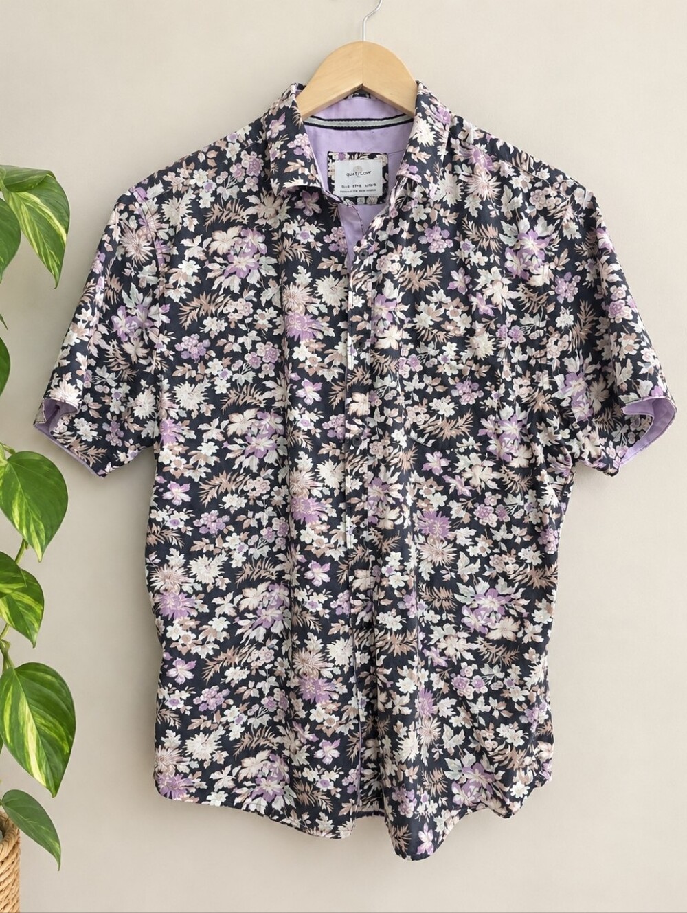 Craft + Flow Men's Floral Button Down